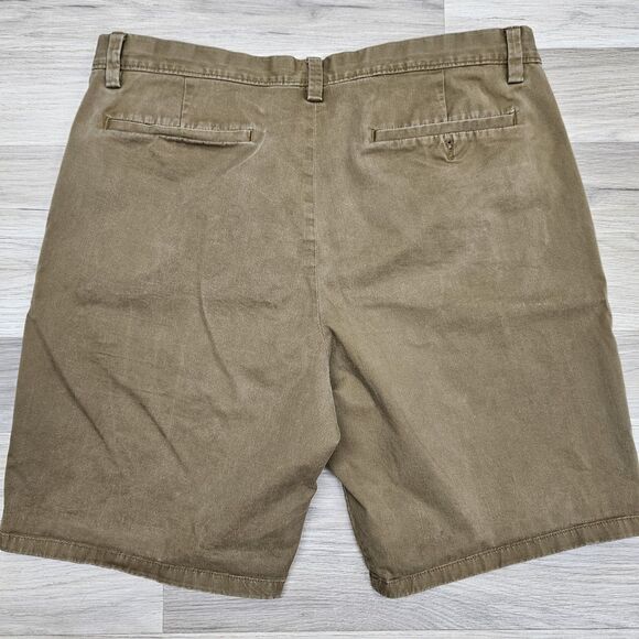 Banana Republic Mens Brown Khaki Chino Shorts Size 35 - Picture 5 of 5